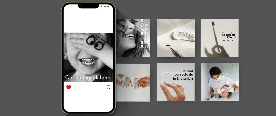 Contenidos para redes sociales de clínica dental